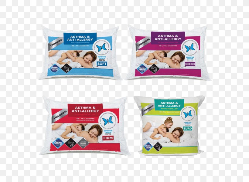 Allergy Asthma Pillow Cushion Textile, PNG, 600x600px, Allergy, Asthma, Cushion, Ellis Fibre, Material Download Free