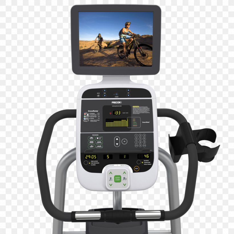 Exercise Machine Elliptical Trainers Precor Incorporated Physical Fitness, PNG, 900x900px, Exercise Machine, Aerobic Exercise, Bicycle, Electronics, Elliptical Trainers Download Free
