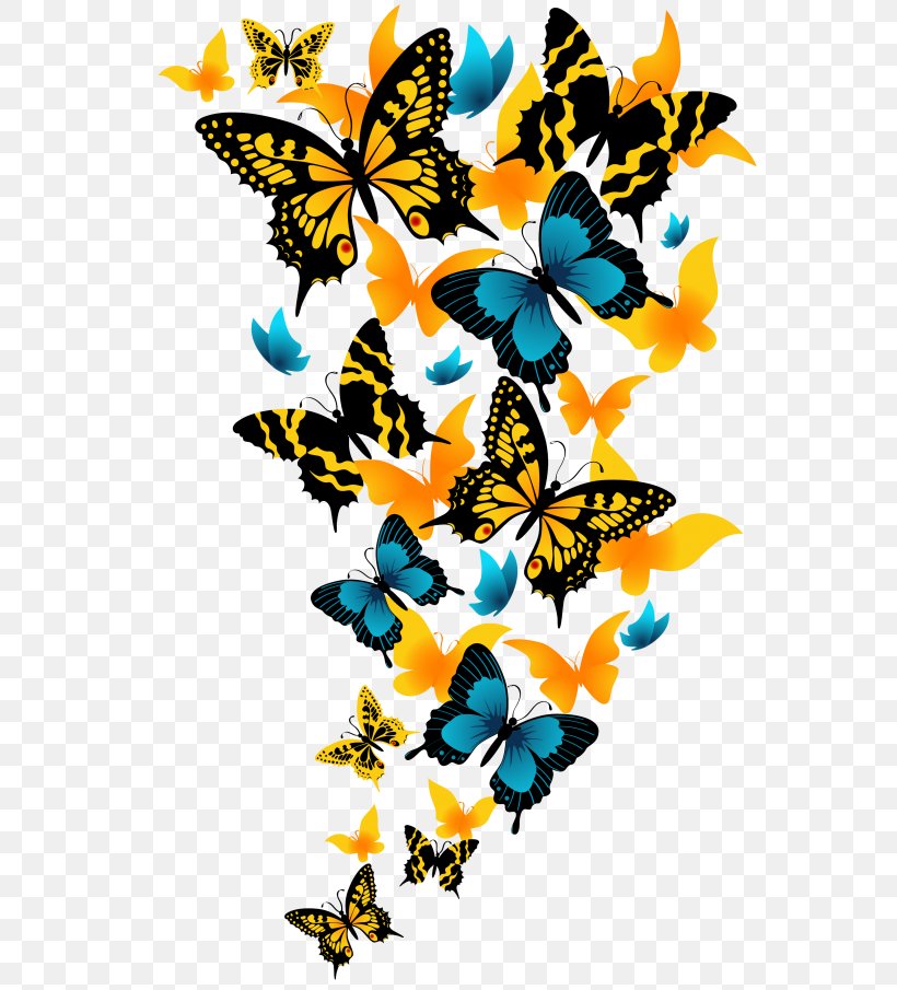 Beautiful Butterfly Clip Art Insect Monarch Butterfly, PNG, 700x905px, Butterfly, Arthropod, Artwork, Beautiful Butterfly, Brush Footed Butterfly Download Free