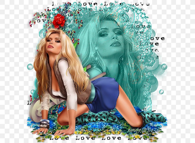 Blond Hair Coloring Human Behavior Friendship Photomontage, PNG, 600x600px, Watercolor, Cartoon, Flower, Frame, Heart Download Free