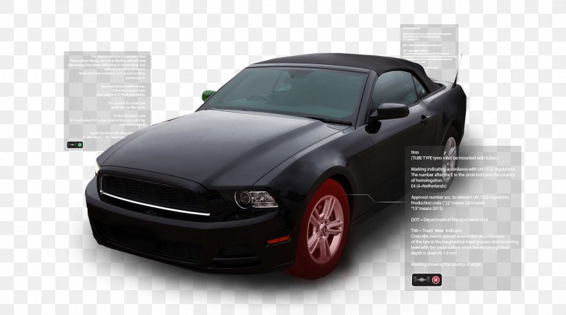 Ford Mustang Car Ford Motor Company Rim, PNG, 1611x897px, Ford Mustang, Automotive Design, Automotive Exterior, Automotive Tire, Automotive Wheel System Download Free