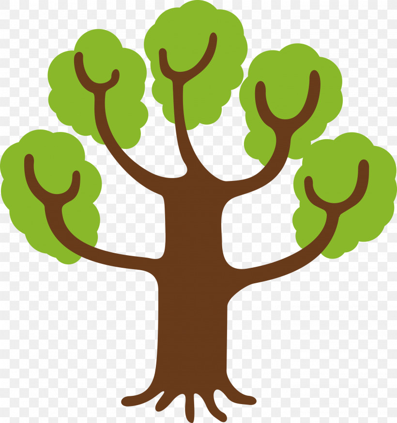 Tree, PNG, 2821x3000px, Tree, Behavior, Cartoon, Flower, Hm Download Free