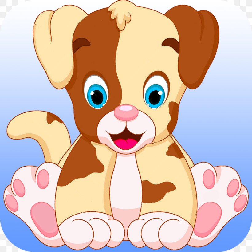 Puppy Dog Cuteness Kitten, PNG, 1024x1024px, Puppy, Carnivoran, Cartoon, Cuteness, Dog Download Free