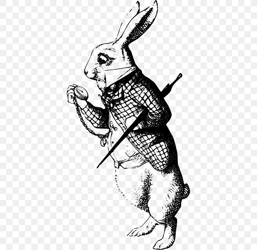 White Rabbit Alice's Adventures In Wonderland Caterpillar, PNG, 394x800px, White Rabbit, Alice, Alice In Wonderland, Alice Through The Looking Glass, Art Download Free