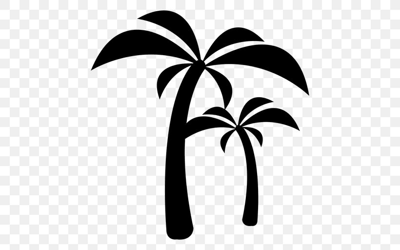 Tree Drawing Clip Art, PNG, 512x512px, Tree, Arecaceae, Arecales, Black And White, Branch Download Free