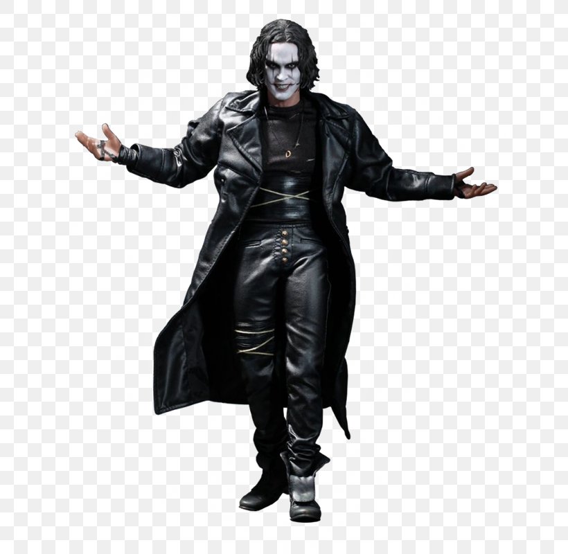 Eric Draven Action & Toy Figures The Crow Hot Toys Limited 1:6 Scale Modeling, PNG, 800x800px, Watercolor, Cartoon, Flower, Frame, Heart Download Free