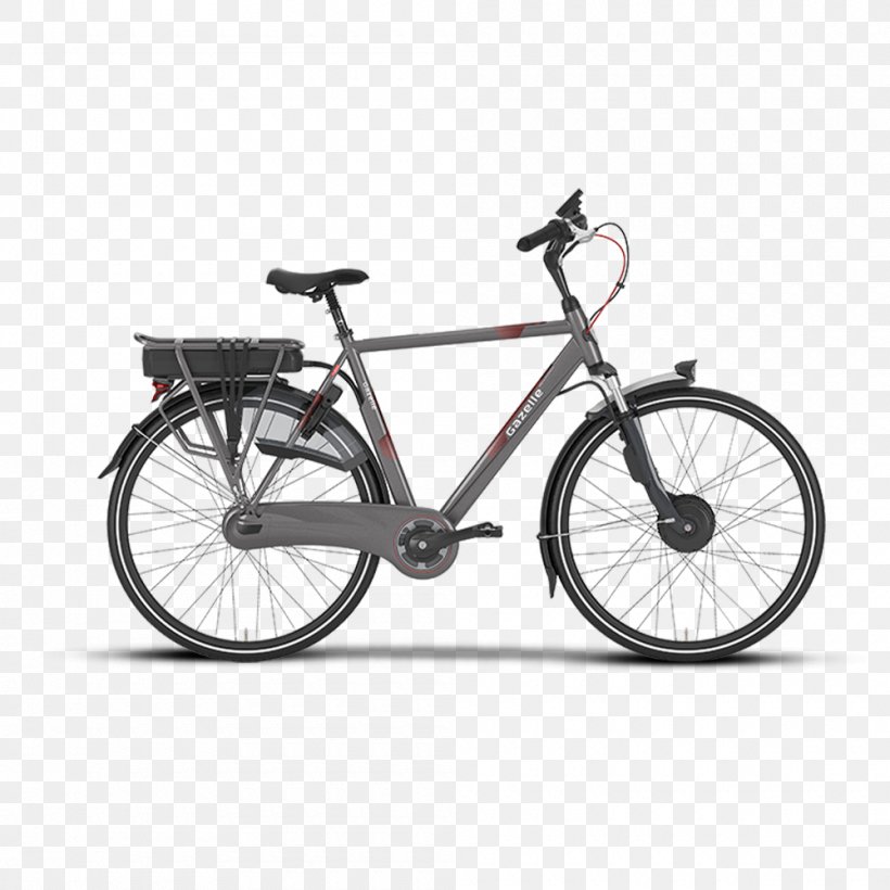 Gazelle Electric Bicycle City Bicycle Bicycle Saddles, PNG, 1000x1000px, Gazelle, Automotive Exterior, Batavus, Bicycle, Bicycle Accessory Download Free