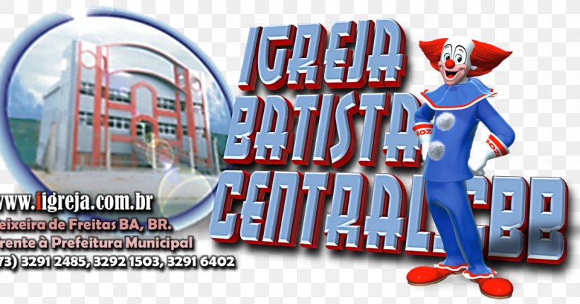 Bozo The Clown Web Banner Central Igreja Batista Of Fortaleza Teixeira De Freitas, PNG, 1200x630px, 2011, Bozo The Clown, Advertising, Banner, Birthday Download Free