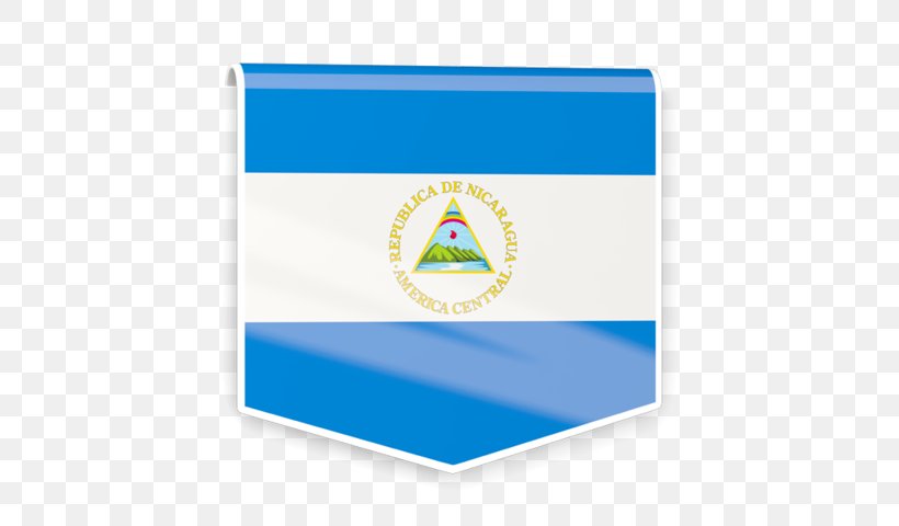 Flag Of Nicaragua Flag Of Nicaragua Brand Font, PNG, 640x480px, Nicaragua, Area, Brand, Flag, Flag Of Nicaragua Download Free
