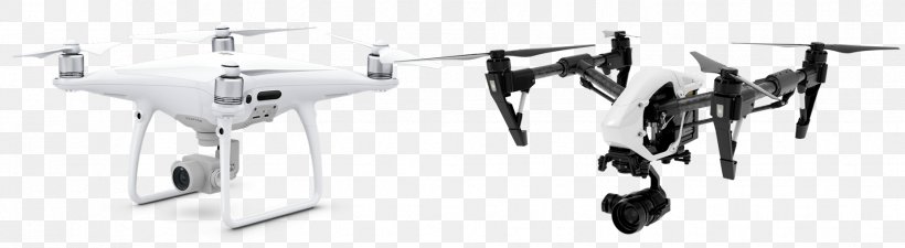 Phantom Mavic Pro Unmanned Aerial Vehicle DJI Inspire 1 Pro, PNG, 1853x509px, Phantom, Auto Part, Black, Black And White, Business Download Free