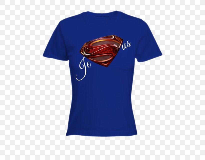 T-shirt Cobalt Blue Shoulder Sleeve, PNG, 640x640px, Tshirt, Active Shirt, Blue, Clothing, Cobalt Download Free