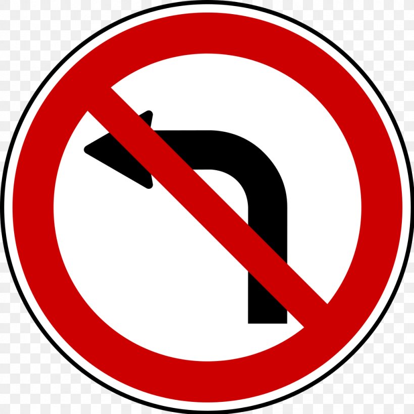 Traffic Sign Regulatory Sign Road U-turn, PNG, 1024x1024px, Traffic Sign, Area, Brand, Lane, Logo Download Free
