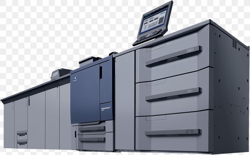 Konica Minolta Digital Printing Printer, PNG, 1500x933px, Konica Minolta, Color Printing, Digital Printing, Laser Printing, Managed Print Services Download Free