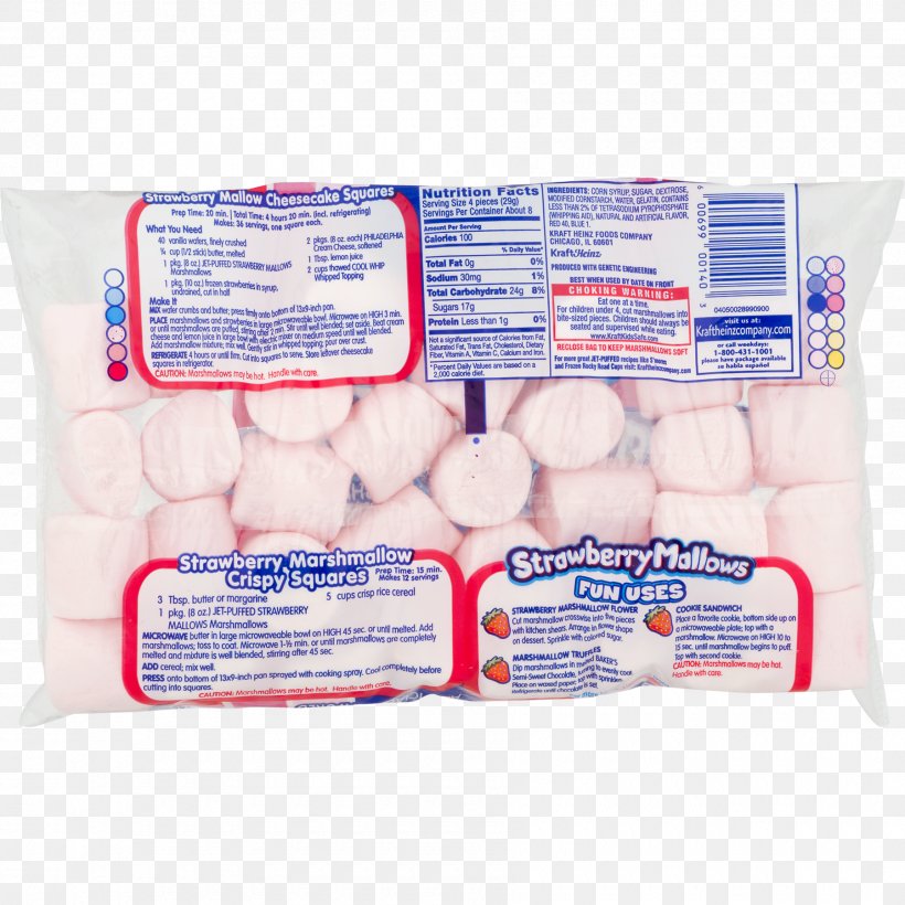 Kraft Foods Jet-Puffed Marshmallows Strawberry, PNG, 1800x1800px, Kraft Foods, Bag, Flavor, Jetpuffed Marshmallows, Marshmallow Download Free