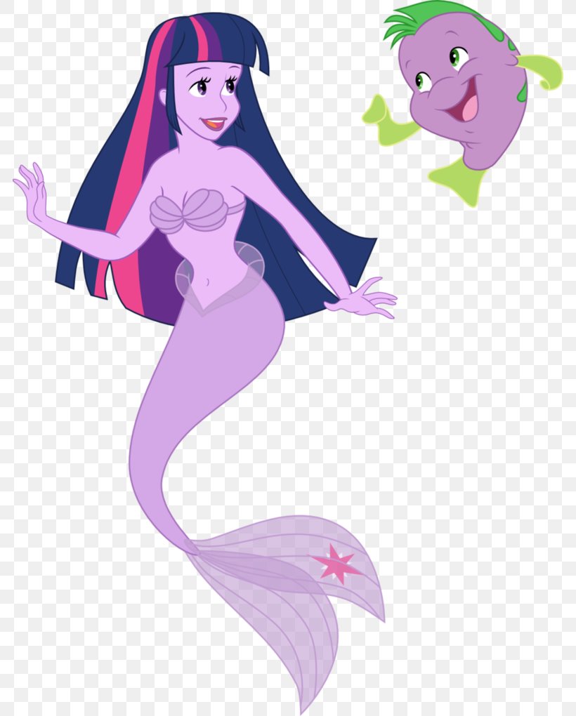 Mermaid Twilight Sparkle Rarity Ariel Pony, PNG, 784x1020px, Mermaid, Applejack, Ariel, Art, Beauty Download Free