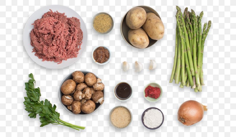 Vegetarian Cuisine Salisbury Steak Potato Wedges Recipe Ingredient, PNG, 700x477px, Vegetarian Cuisine, Appetizer, Asparagus, Beef, Cuisine Download Free