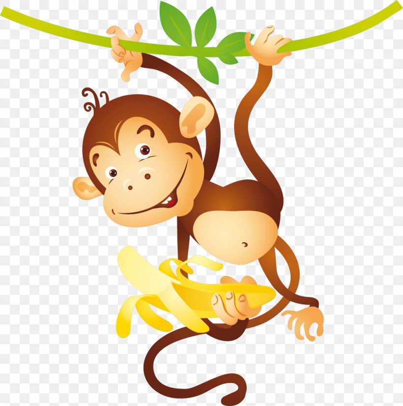 Chimpanzee Monkey Ape Banana Photography, PNG, 992x1000px, Chimpanzee, Animal Figure, Ape, Art, Banana Download Free