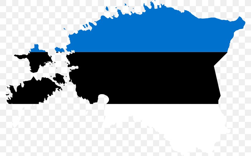 Flag Of Estonia Map Estonian Soviet Socialist Republic, PNG, 784x512px, Estonia, Area, Black, Blank Map, Blue Download Free