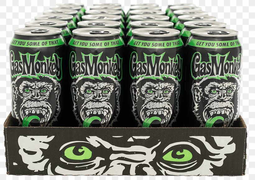 Gas Monkey Bar N' Grill Energy Drink Aluminum Can, PNG, 900x636px, Energy Drink, Aluminum Can, Beer, Drink, Energy Download Free