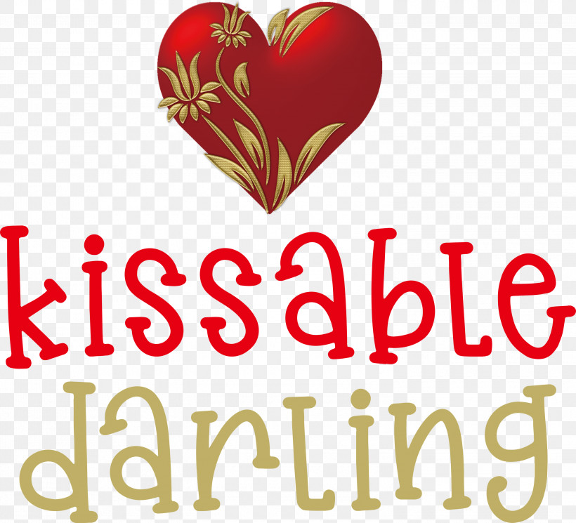 Kissable Darling Valentines Day Valentines Day Quote, PNG, 3000x2726px, Valentines Day, Geometry, Line, Logo, M Download Free
