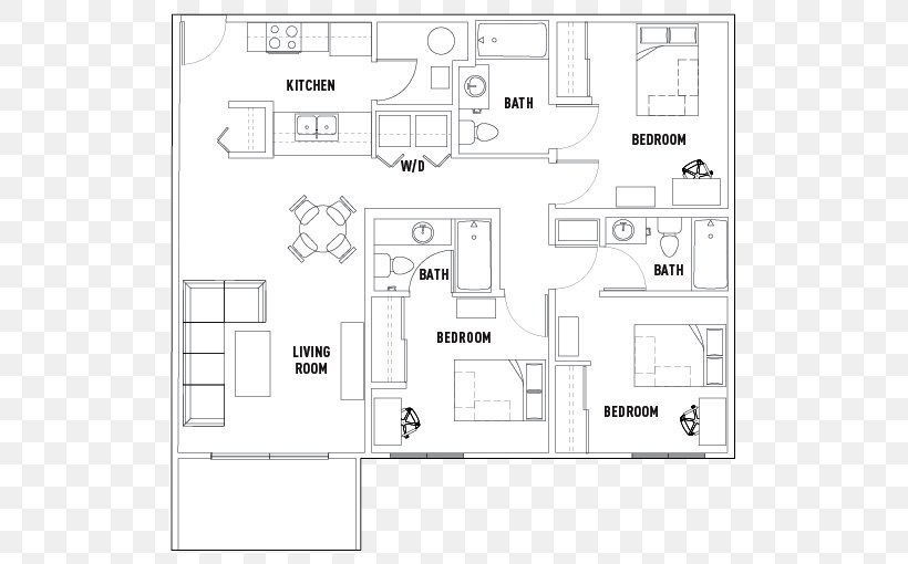 Floor Plan Texas A&M University Apartment Aggie Station, PNG, 756x510px, Floor Plan, Apartment, Area, Bathroom, Bedroom Download Free