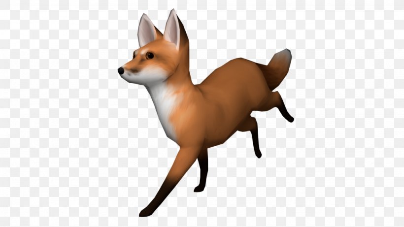 Red Fox 3D Computer Graphics Animated Film Low Poly, PNG, 1024x576px, 3d  Computer Graphics, 3d Modeling,