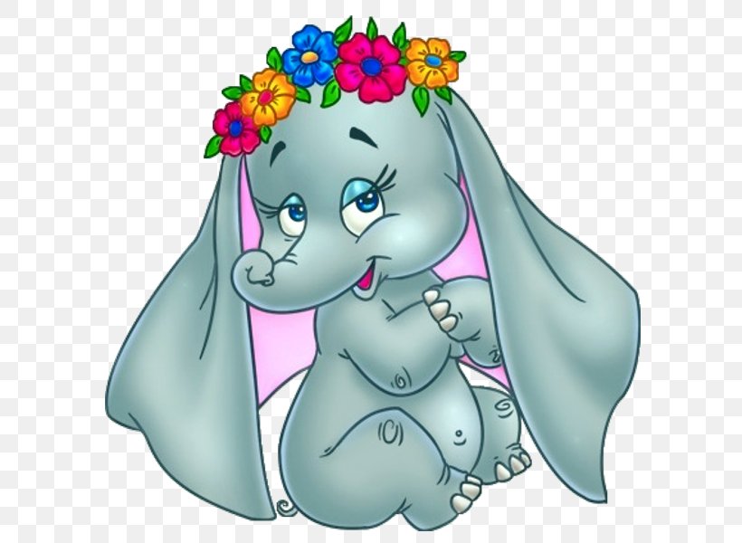 Elephant Cartoon Drawing Clip Art, PNG, 600x600px, Watercolor, Cartoon, Flower, Frame, Heart Download Free