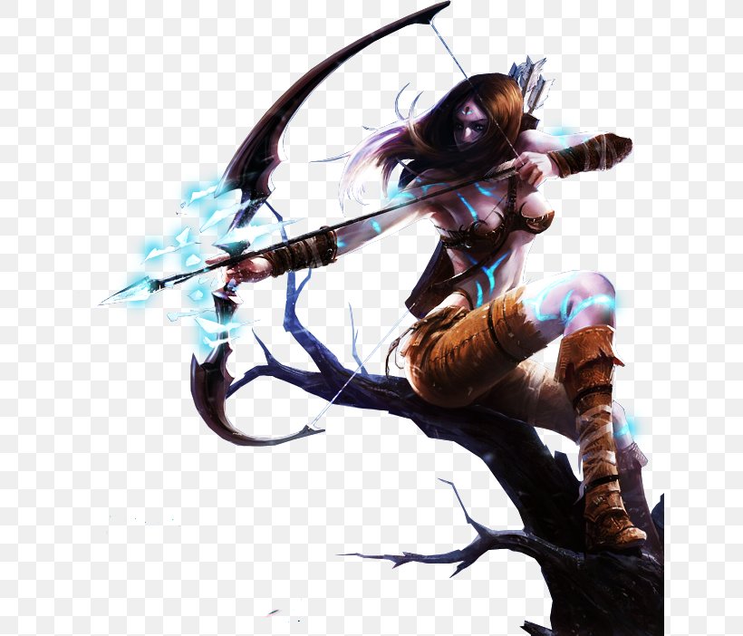 League Of Legends Video Game, PNG, 646x702px, League Of Legends, Bowyer, Cold Weapon, Dragon, Fantastic Art Download Free