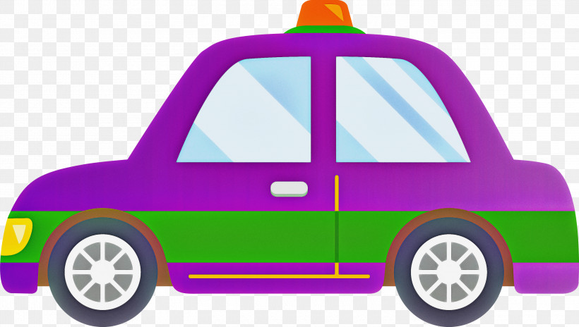 Vehicle Transport Violet Purple Yellow, PNG, 3000x1701px, Cartoon Car, Auto Part, Automotive Wheel System, Car, Magenta Download Free