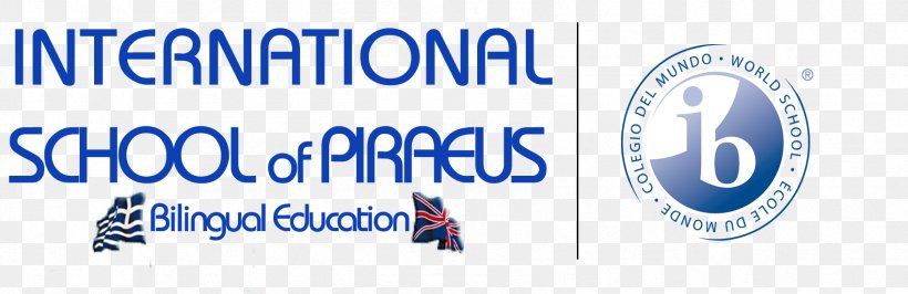 International School Of Piraeus (ISP) Evaggelistria Education Piraeus Bank, PNG, 1697x552px, School, Banner, Blue, Brand, Education Download Free