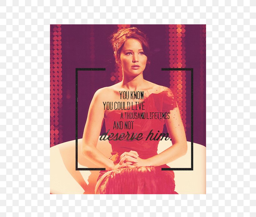 Jennifer Lawrence Katniss Everdeen The Hunger Games: Catching Fire Finnick Odair, PNG, 500x695px, Jennifer Lawrence, Album Cover, Arrowheads, Catching Fire, Dress Download Free
