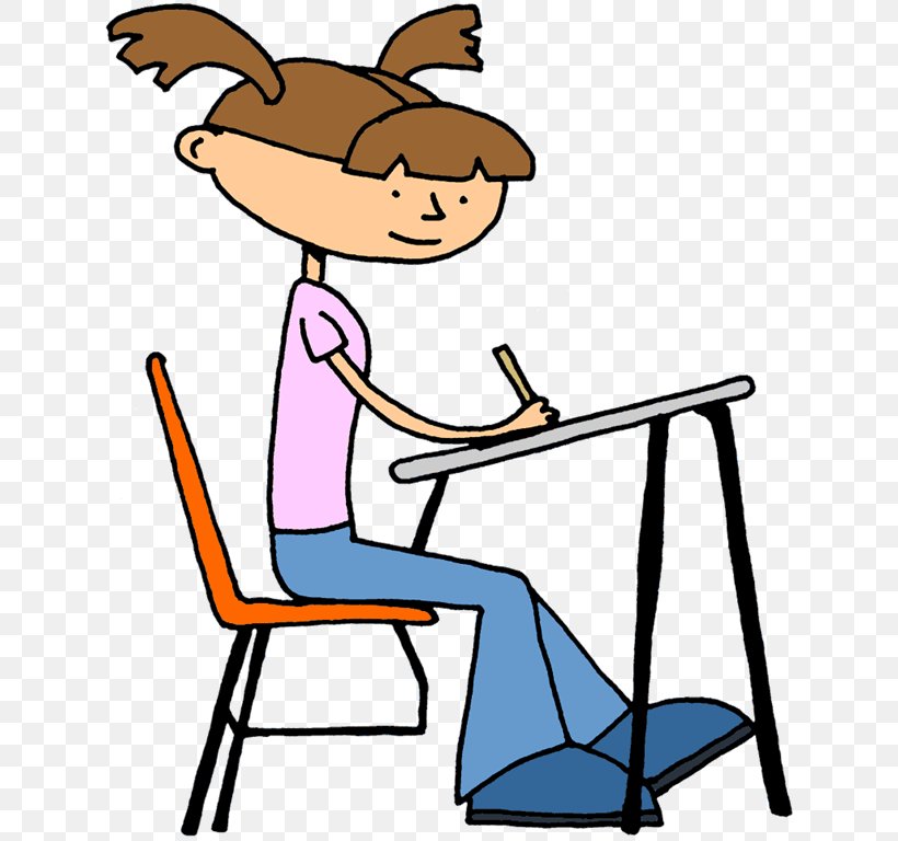 Student Doing School Desk Teacher Clip Art Png 638x768px
