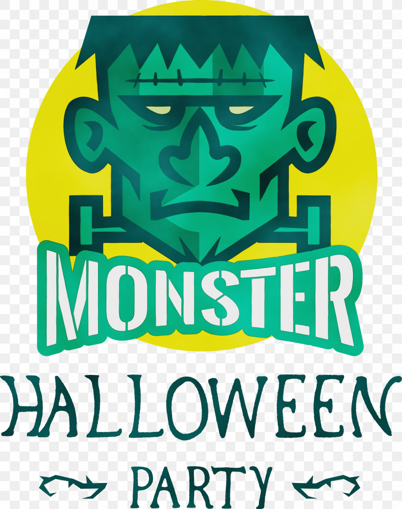 Logo Line Green Meter Mathematics, PNG, 2370x3000px, Halloween Party, Geometry, Green, Line, Logo Download Free