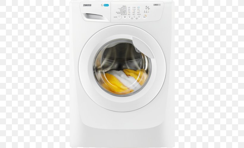 Washing Machines Zanussi Lindo100 ZWF81440 Zanussi 10kg Freestanding Washing Machine | ZWF01483WH, PNG, 500x500px, Washing Machines, Cleaning, Detergent, Home Appliance, Laundry Download Free