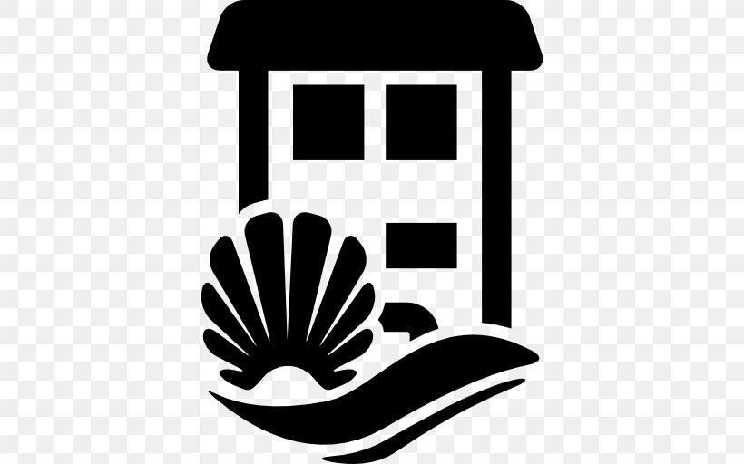 Building Hotel Symbol, PNG, 512x512px, Building, Accommodation, Black, Black And White, Gratis Download Free