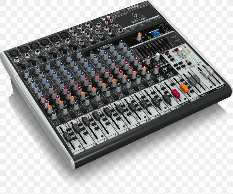 Microphone Preamplifier Audio Mixers Behringer X1832USB, PNG, 2000x1669px, Microphone, Audio Equipment, Audio Mixers, Behringer, Behringer Mixer Xenyx Download Free