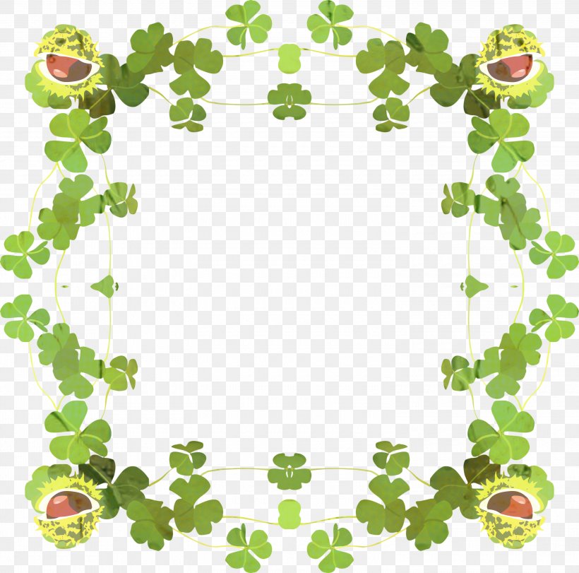 St Patricks Day, PNG, 3000x2970px, Saint Patricks Day, Borders And Frames, Flower, Green, Leaf Download Free