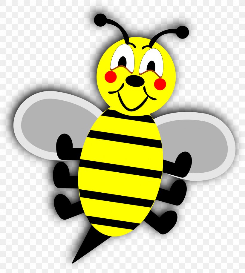 Bee Insect Clip Art, PNG, 1721x1920px, Bee, Cartoon, Free Content, Honey Bee, Honeycomb Download Free
