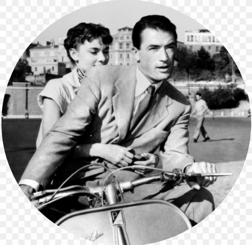 Gregory Peck Roman Holiday Princess Anne Film Scooter, PNG, 844x822px, Gregory Peck, Allposterscom, Artcom, Audrey Hepburn, Black And White Download Free