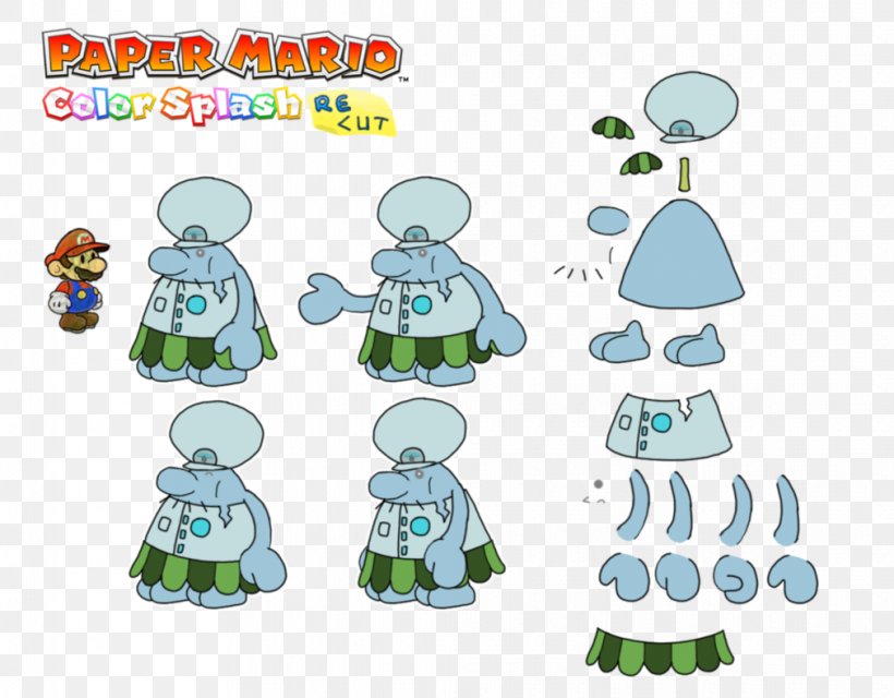 Paper Mario: Sticker Star Super Paper Mario Paper Mario: The Thousand-Year Door, PNG, 1011x790px, Paper Mario, Area, Cartoon, Fangame, Fictional Character Download Free