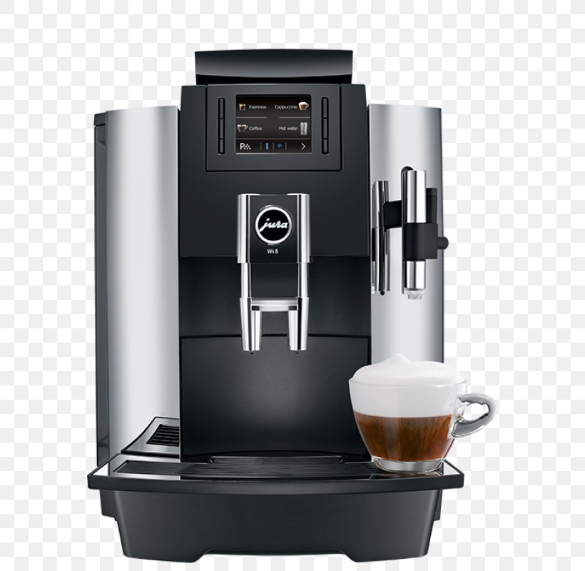 Coffeemaker Espresso Flat White Jura Elektroapparate, PNG, 800x800px, Coffee, Coffee Bean, Coffeemaker, Drip Coffee Maker, Espresso Download Free