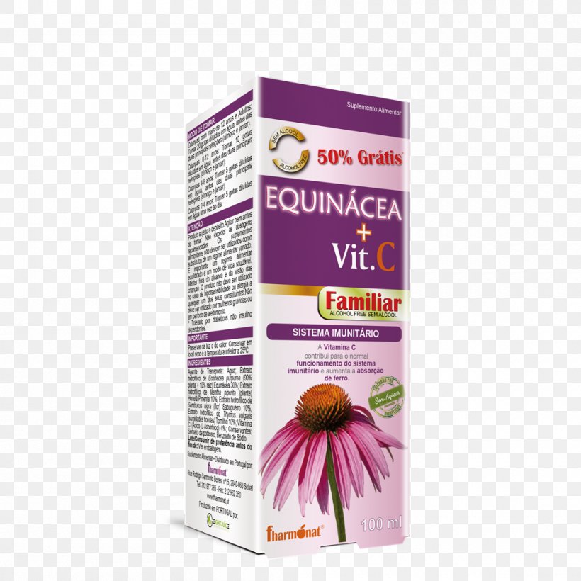 Dietary Supplement Echinacea Angustifolia Vitamin Ascorbic Acid Echinacea Purpurea, PNG, 1000x1000px, Dietary Supplement, Ascorbic Acid, Capsule, Common Cold, Coneflower Download Free
