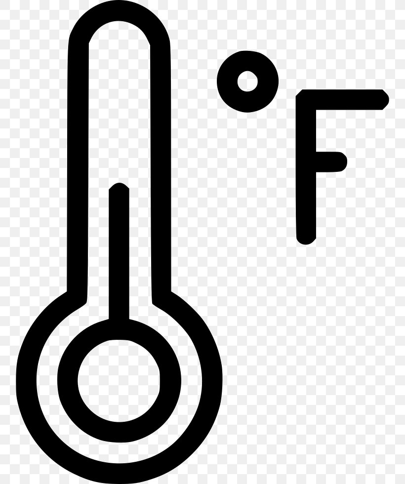 Fahrenheit Celsius Symbol, PNG, 756x980px, Fahrenheit, Area, Black And White, Celsius, Degree Download Free