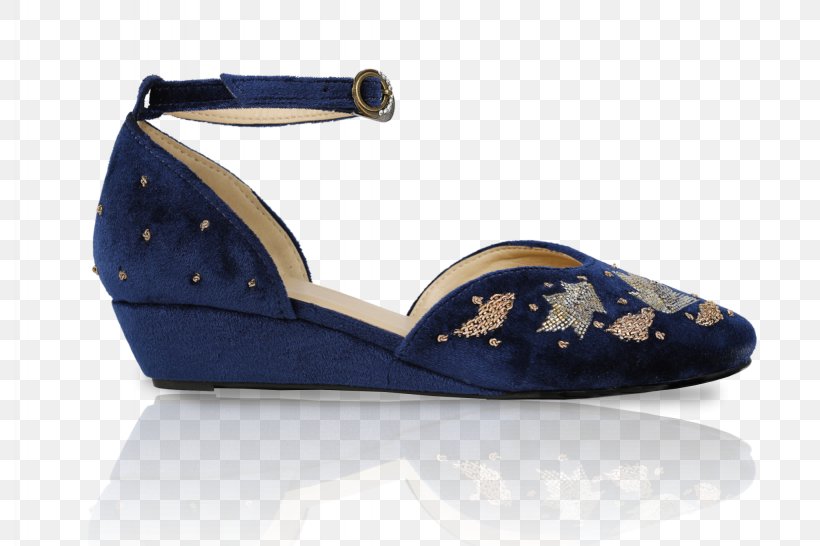 High-heeled Shoe Wedge Zardozi Sandal, PNG, 2048x1365px, Shoe, Art, Ballet Flat, Blue, Cobalt Blue Download Free