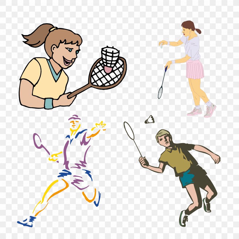 Sport Badminton Clip Art, PNG, 2000x2000px, Sport, Area, Arm, Art, Artwork Download Free