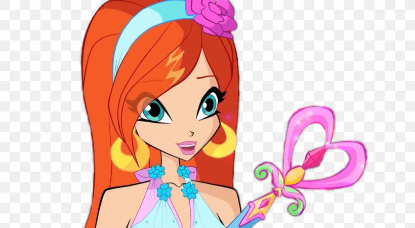 Bloom Art Drawing Winx Club, PNG, 1024x563px, Watercolor, Cartoon, Flower, Frame, Heart Download Free