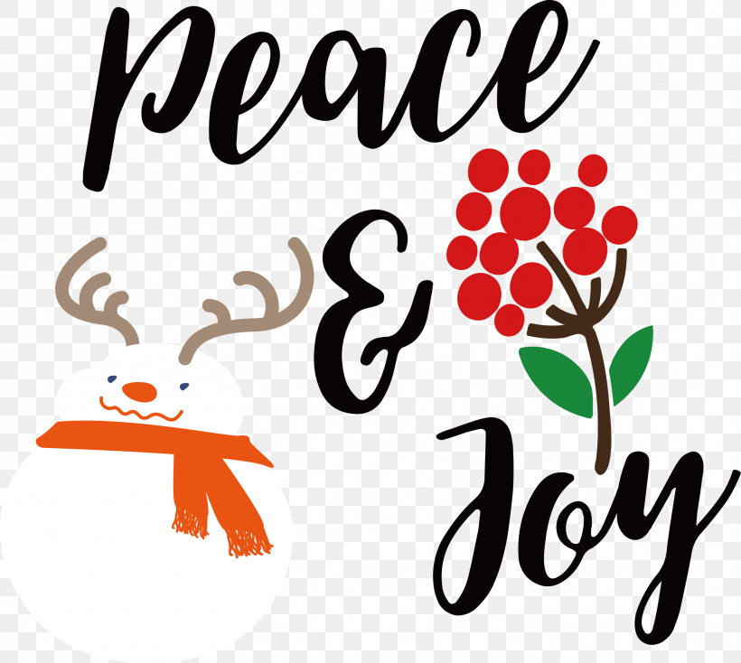 Peace And Joy, PNG, 2999x2686px, Peace And Joy, Birthday, Cartoon, Christmas Day, Greeting Card Download Free