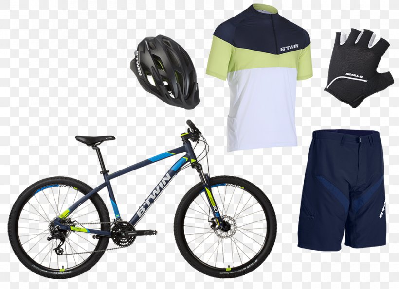B'Twin Rockrider 520 B'Twin Rockrider 340 Bicycle Mountain Bike Cycling, PNG, 900x654px, 275 Mountain Bike, Bicycle, Bicycle Accessory, Bicycle Drivetrain Part, Bicycle Frame Download Free