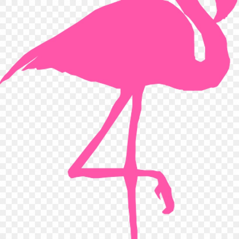 Flamingo Clip Art Vector Graphics Silhouette Image, PNG, 1024x1024px, Flamingo, Beak, Bird, Can Stock Photo, Cartoon Download Free