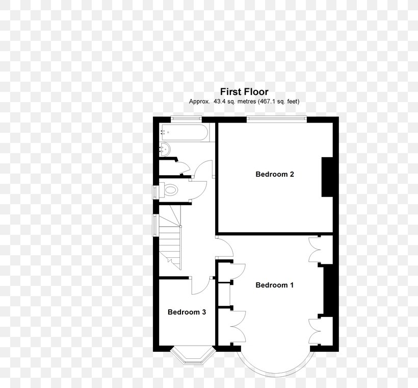Floor Plan Burlington Gatehouse House Plan, PNG, 520x760px, Floor Plan, Architectural Plan, Area, Bedroom, Black And White Download Free
